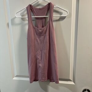 Lululemon Swiftly Women's Pink Tank Top Size 8 Good Condition